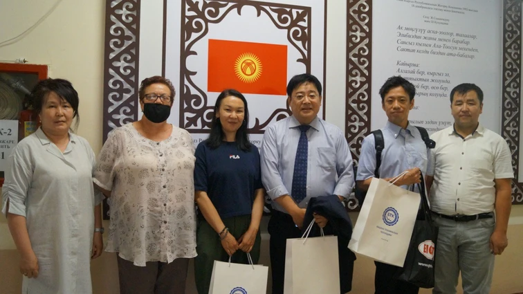 Встреча директора БТК Келебаев К.К с представителями фирмы «EIGHT TOOL CO» господином Томоаки Есикава и господином Тацуя Мурата