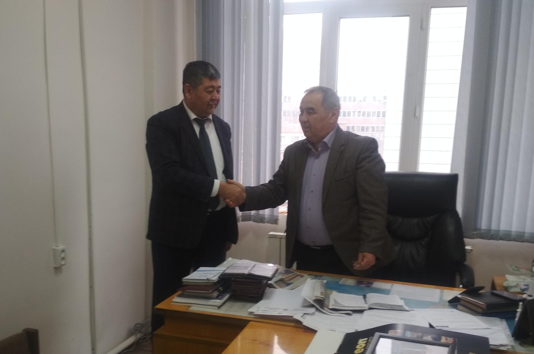 Взаимовыгодное сотрудничество между Государственным Предприятием "Бишкекским штамповочным заводом" и Бишкекским техническим колледжем.